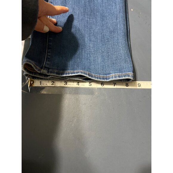 Talbots Womens Straight Leg Jeans Size 16 Blue Denim - Picture 10 of 11